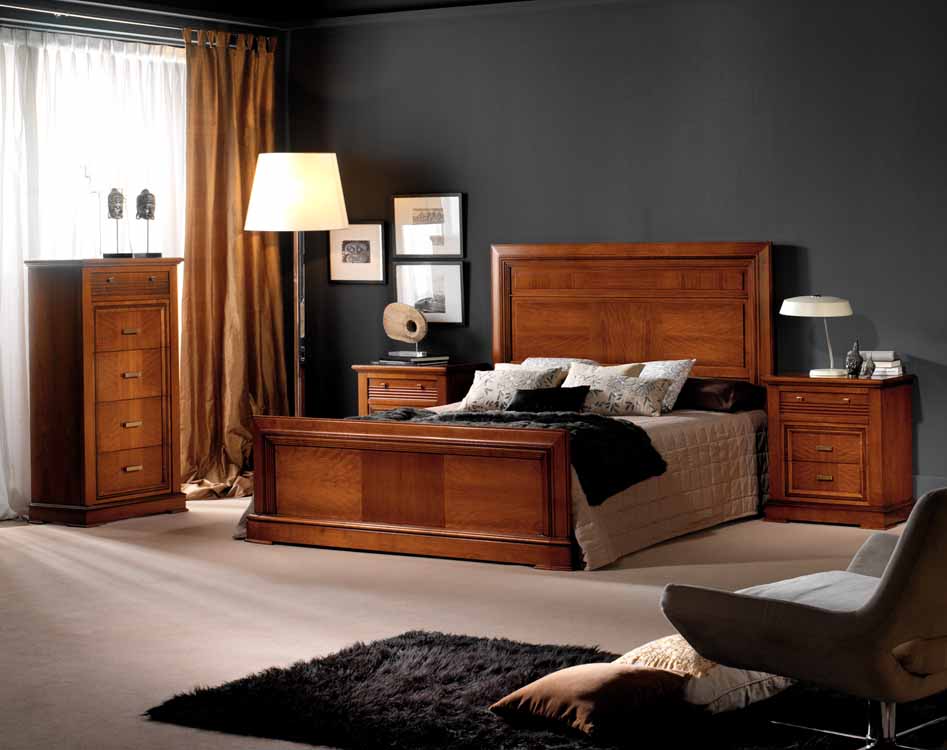 http://www.munozmuebles.net/nueva/catalogo/dormitorios-clasicos.html - Fotografía 
de muebles de color claro en Toledo