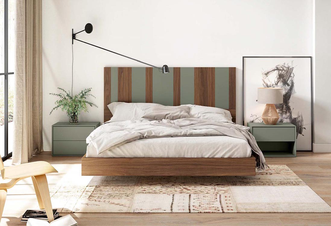 foto de camas modernas bonitas