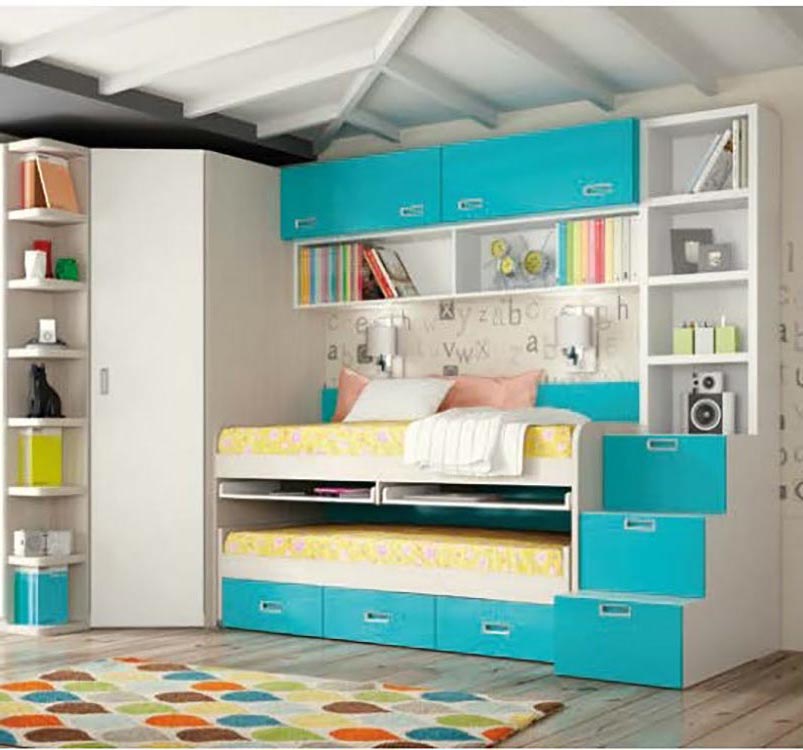 foto 
de mueble para dormitorio juvenil