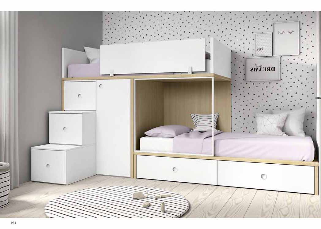 foto de dormitorios infantiles camas abatibles