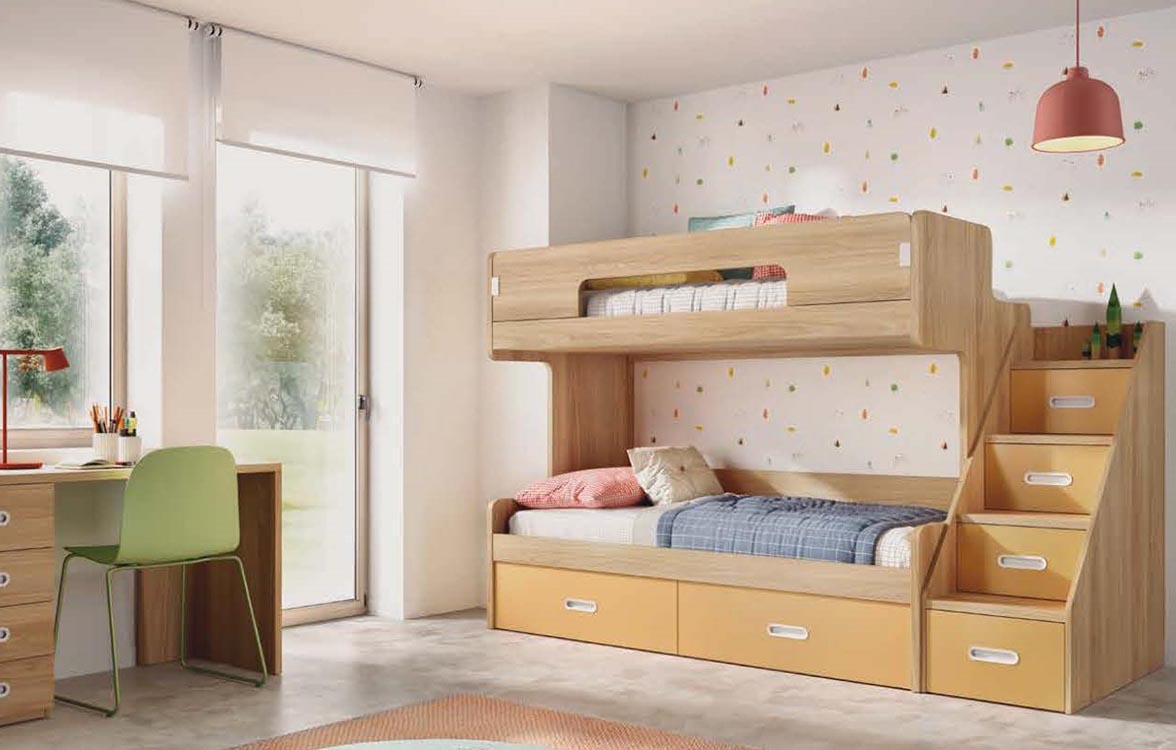 foto
de literas empotradas