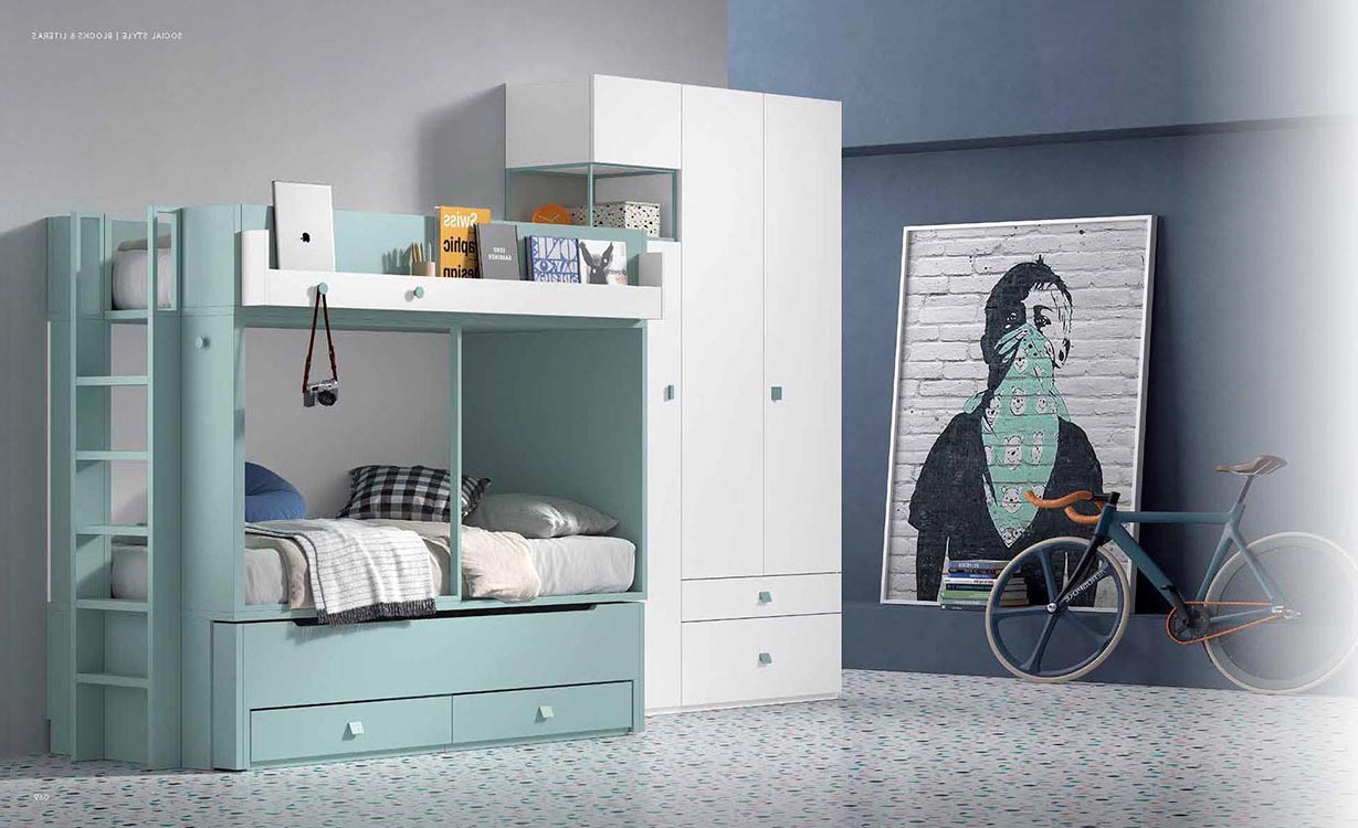 foto
de litera infantil