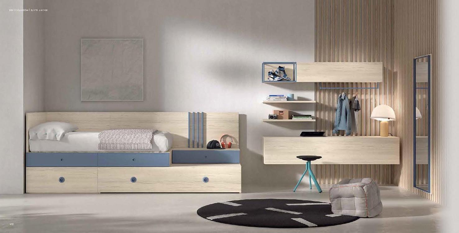 foto 
de litera mueble joven