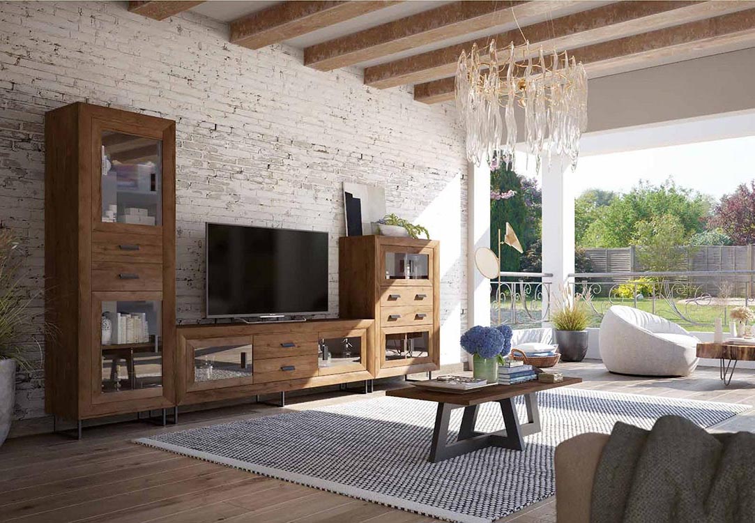 foto
de muebles colonial moderno