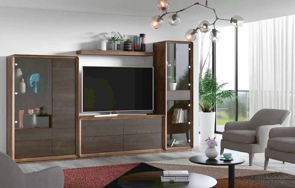 foto de muebles de salón en blanco