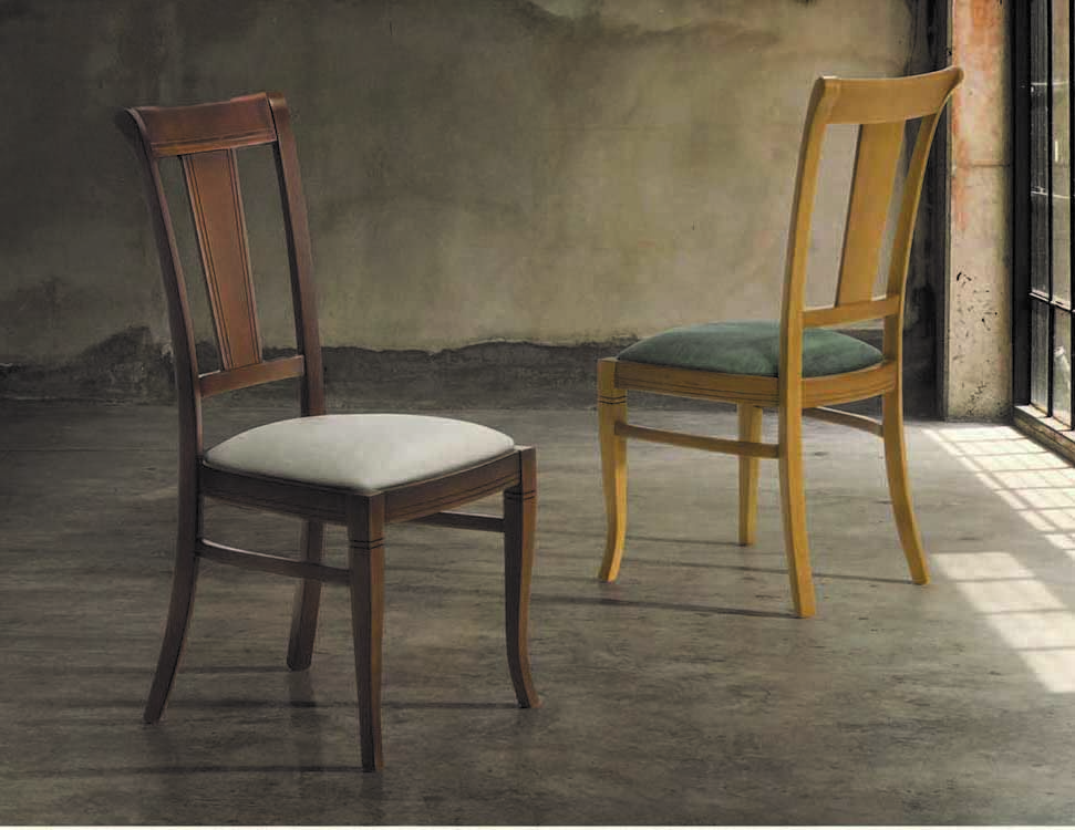 foto de sillas para mesa de madera