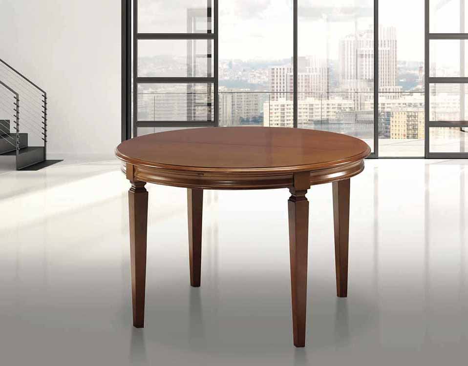 foto de mesa redonda de madera