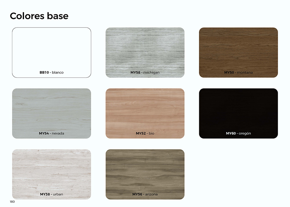 Colores para este cat�logo