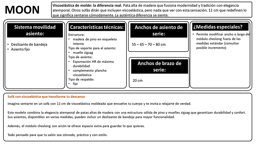 Caracter�sticas para este cat�logo