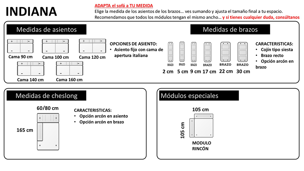 Caracter�sticas para este cat�logo